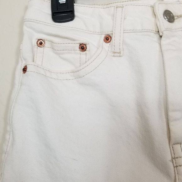 Topshop Fray Raw Cutoff Capri jeans - Picture 4 of 9